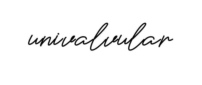 Univalvular signature