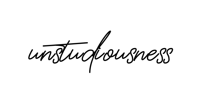 Unstudiousness signature