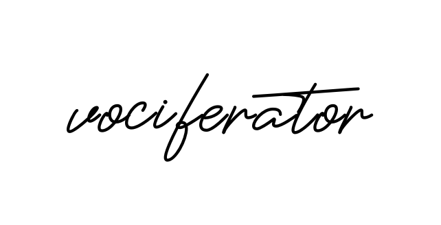 Vociferator signature