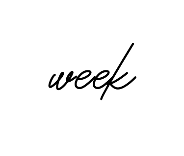 Week signature