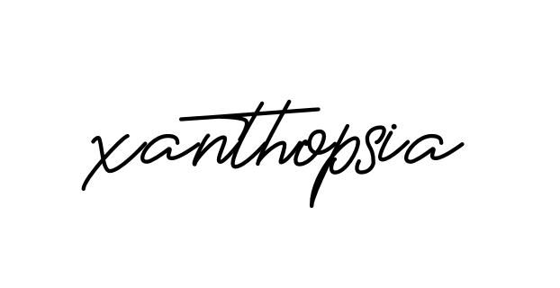 Xanthopsia signature