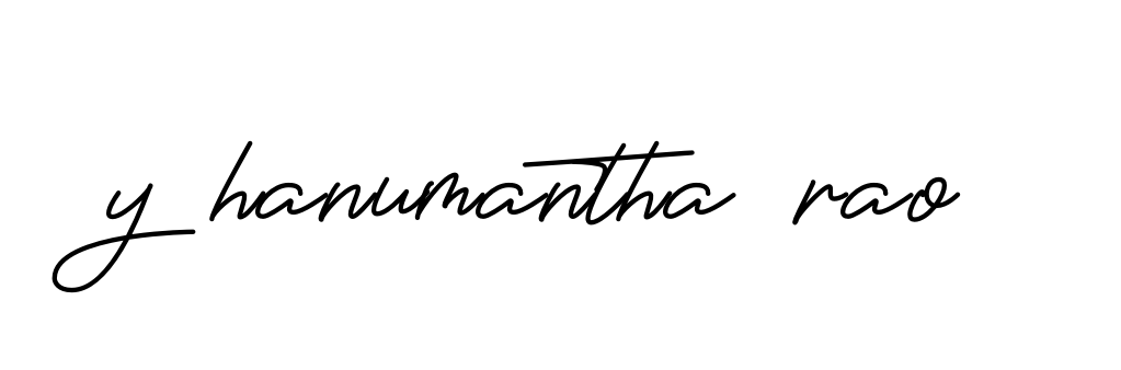Y-hanumantha-rao signature