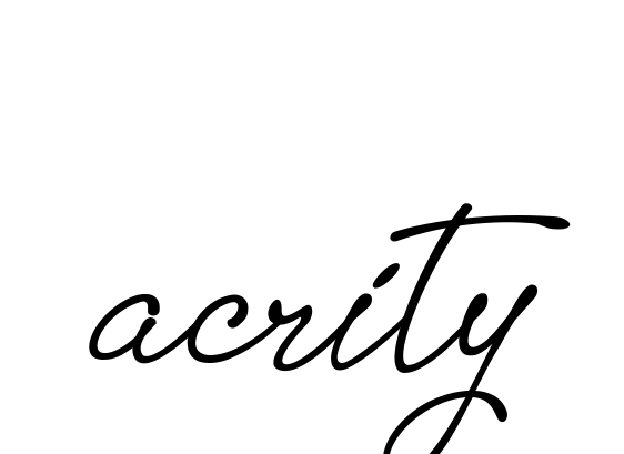 Acrity signature