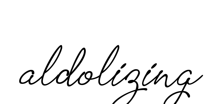 Aldolizing signature