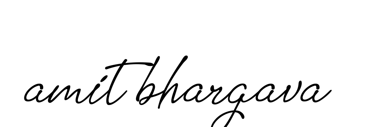 Amit-bhargava- signature