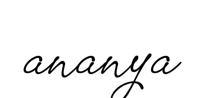 Ananya signature