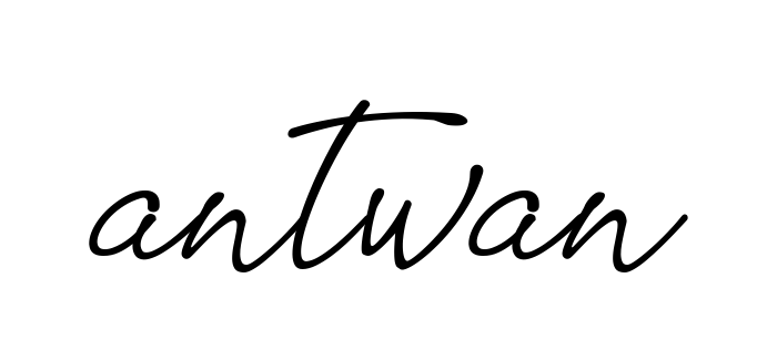 Antwan signature