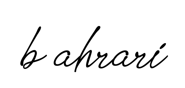 B-ahrari signature
