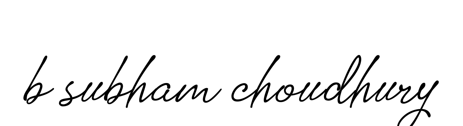 B-subham-choudhury signature