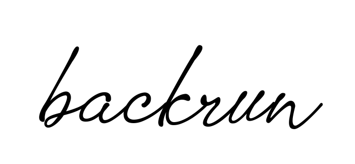 Backrun signature