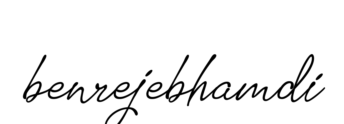 Benrejebhamdi signature