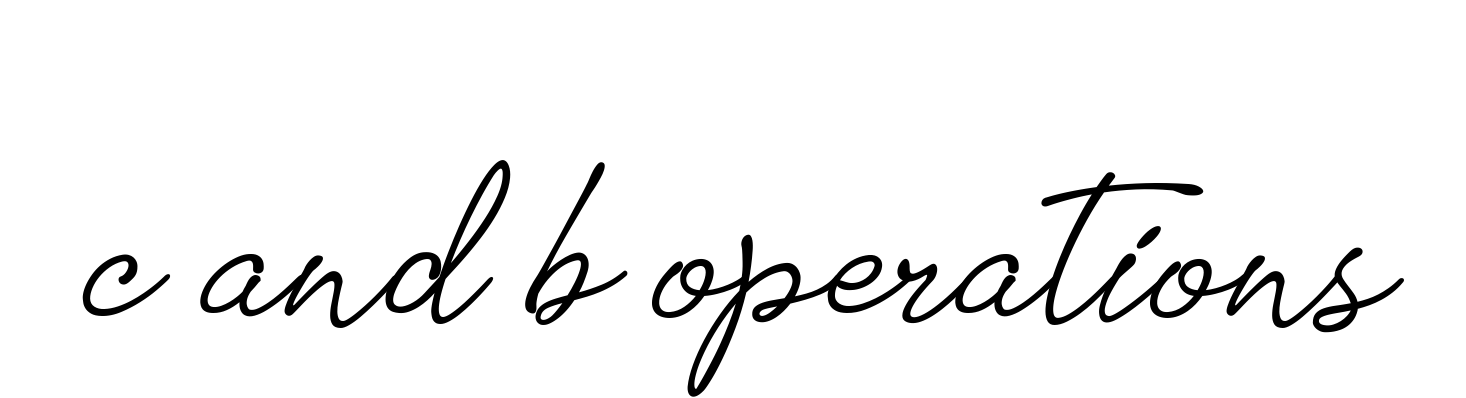 C-and-b-operations signature