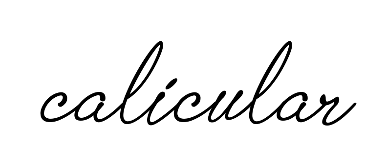 Calicular signature