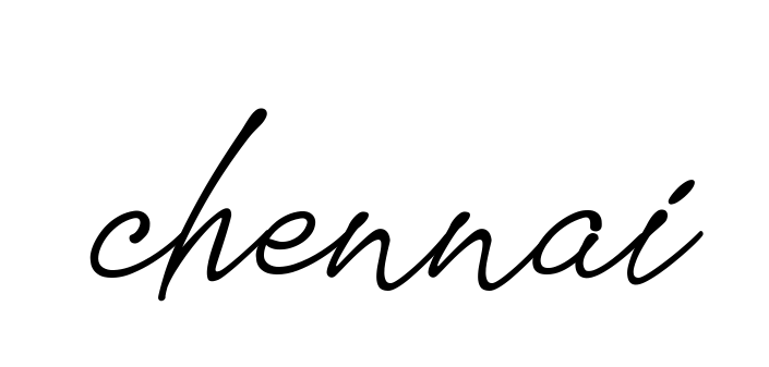 Chennai signature