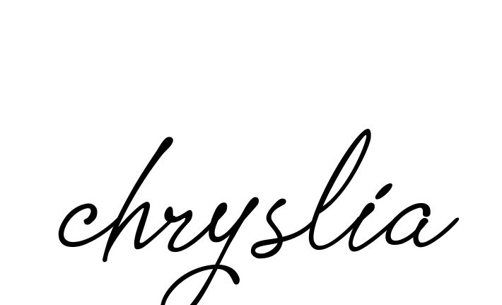 Chryslia signature