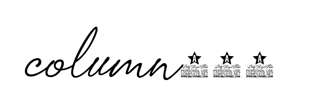 Column341- signature