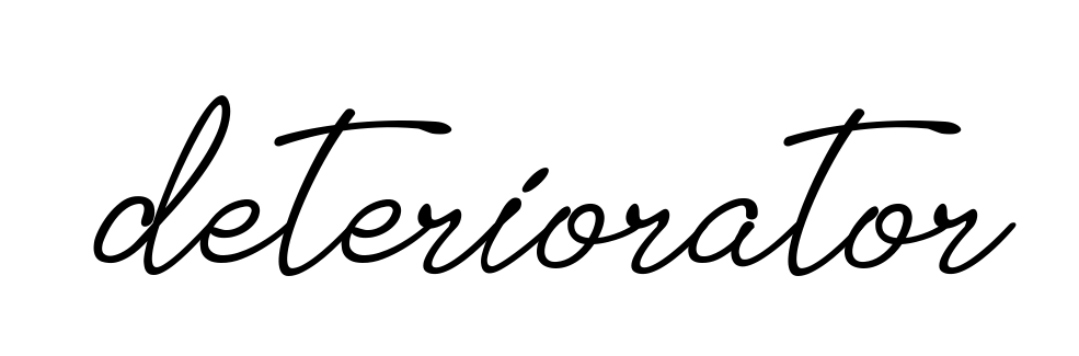 Deteriorator signature