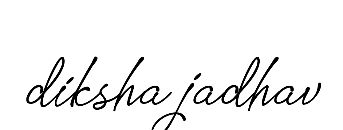 Diksha-jadhav signature
