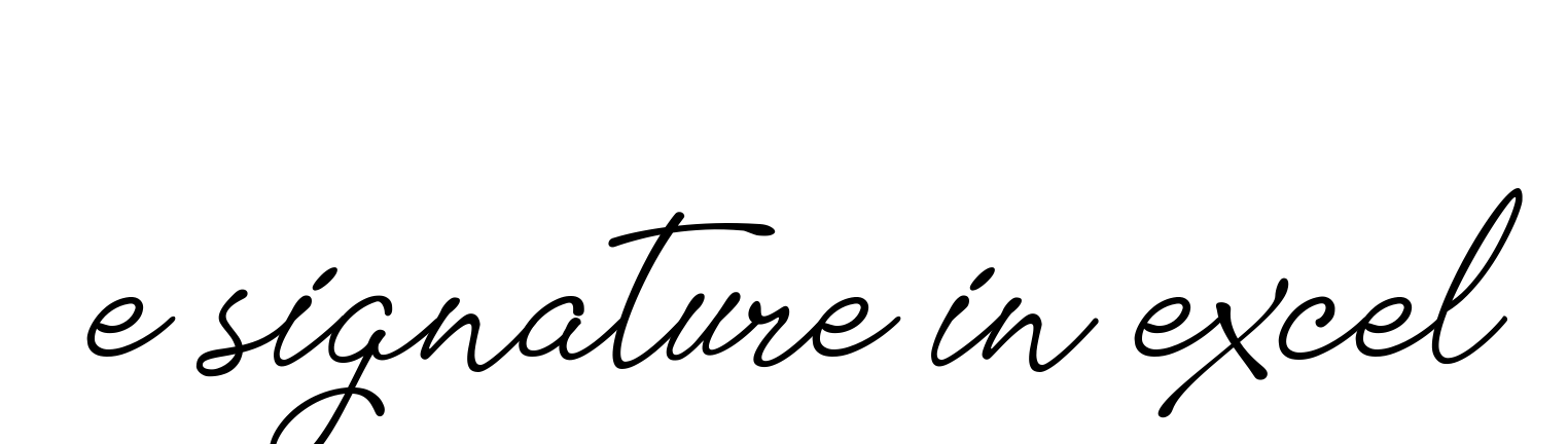 E-signature-in-excel signature