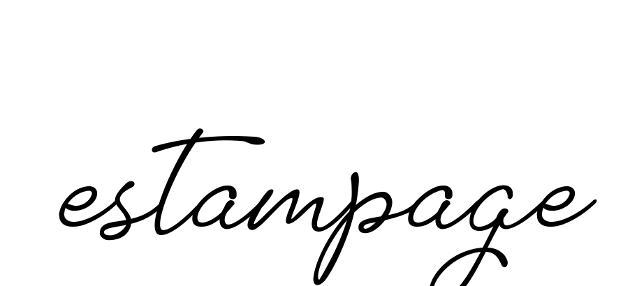 Estampage signature