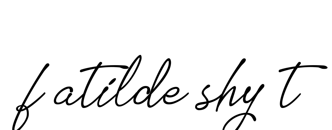 F-atilde-shy-t signature