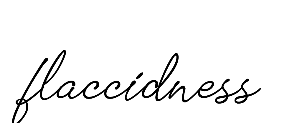 Flaccidness signature