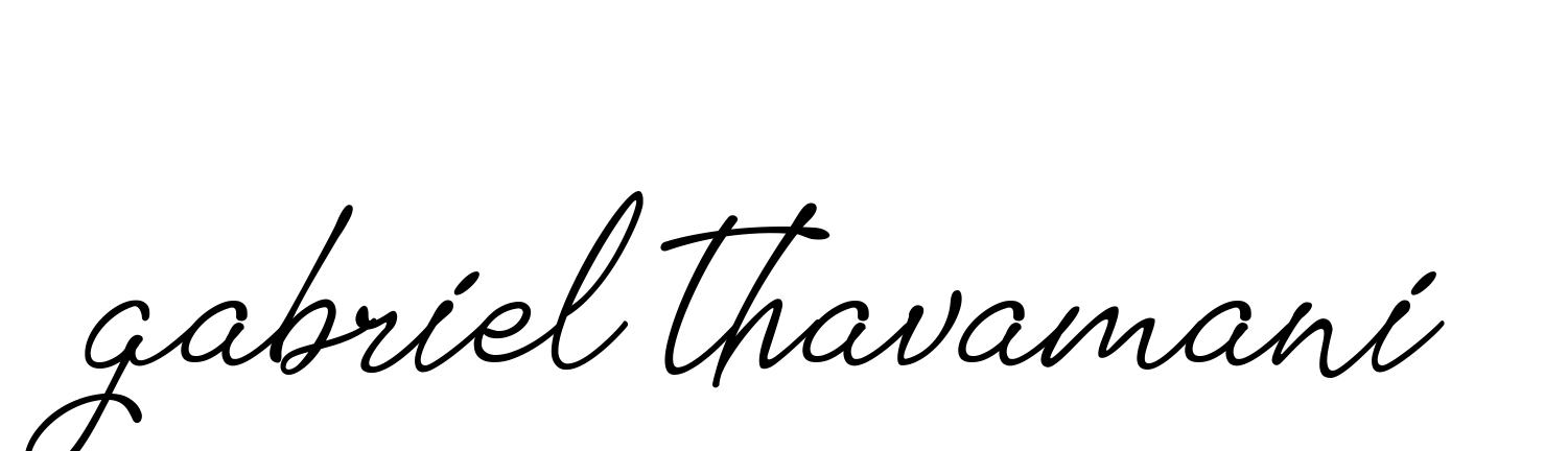 Gabriel-thavamani signature