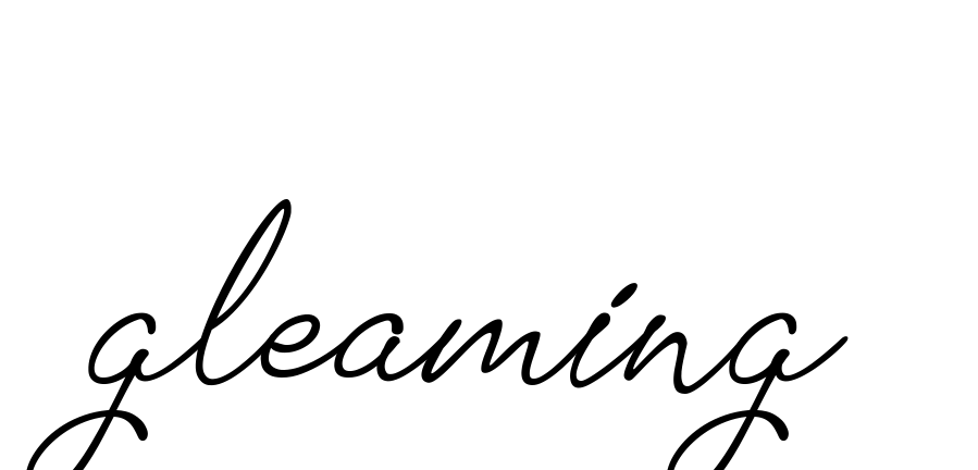 Gleaming signature