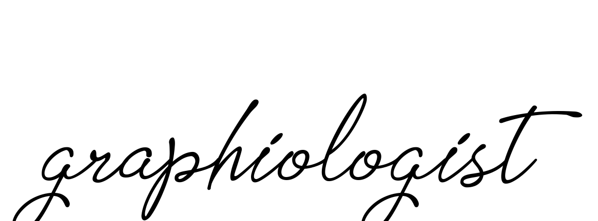Graphiologist signature