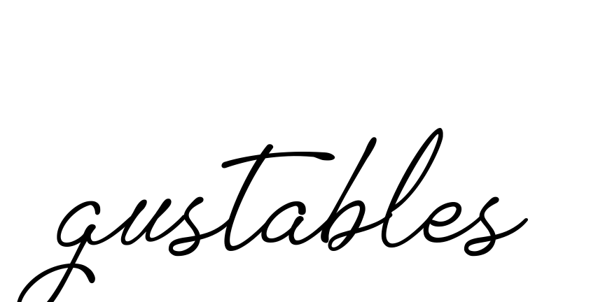 Gustables signature