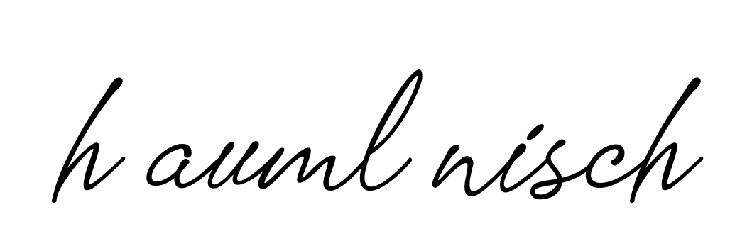 H-auml-nisch signature