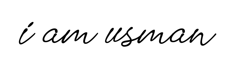 I-am-usman signature