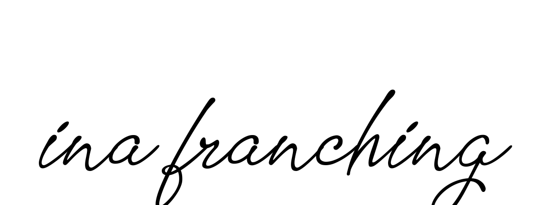 Ina-franching signature