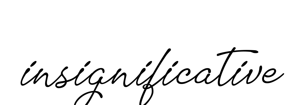 Insignificative signature