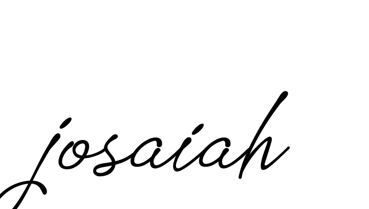 Josaiah signature