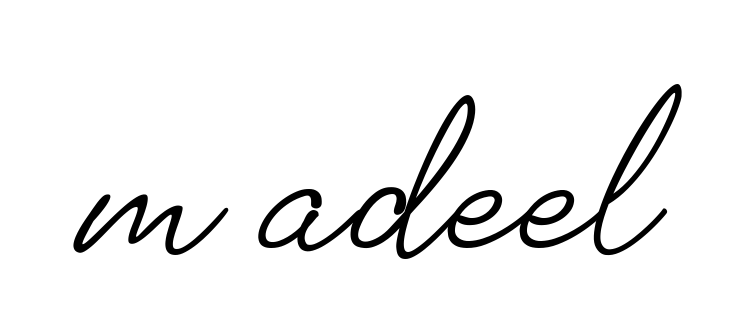 M-adeel signature