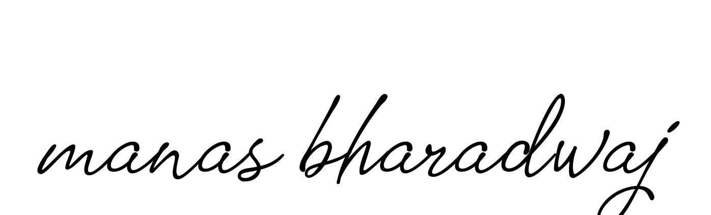 Manas-bharadwaj signature