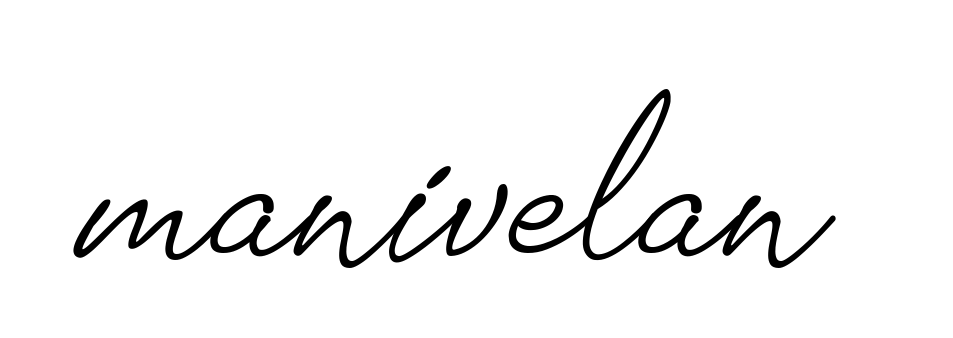 Manivelan- signature