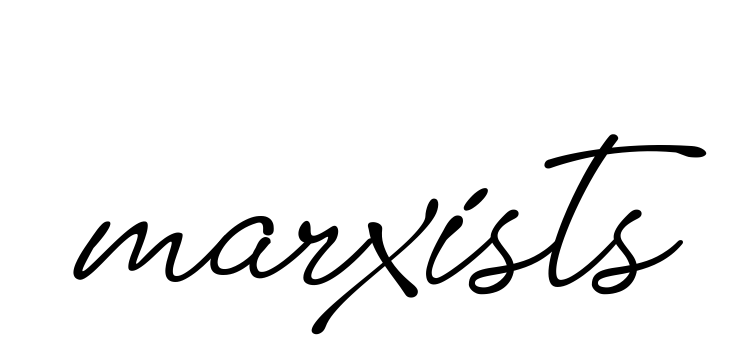 Marxists signature