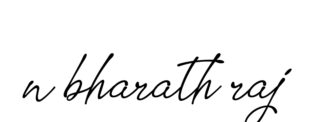 N-bharath-raj- signature