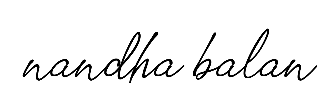 Nandha-balan signature