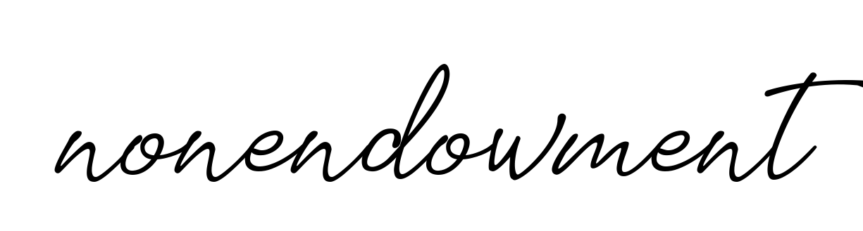 Nonendowment signature