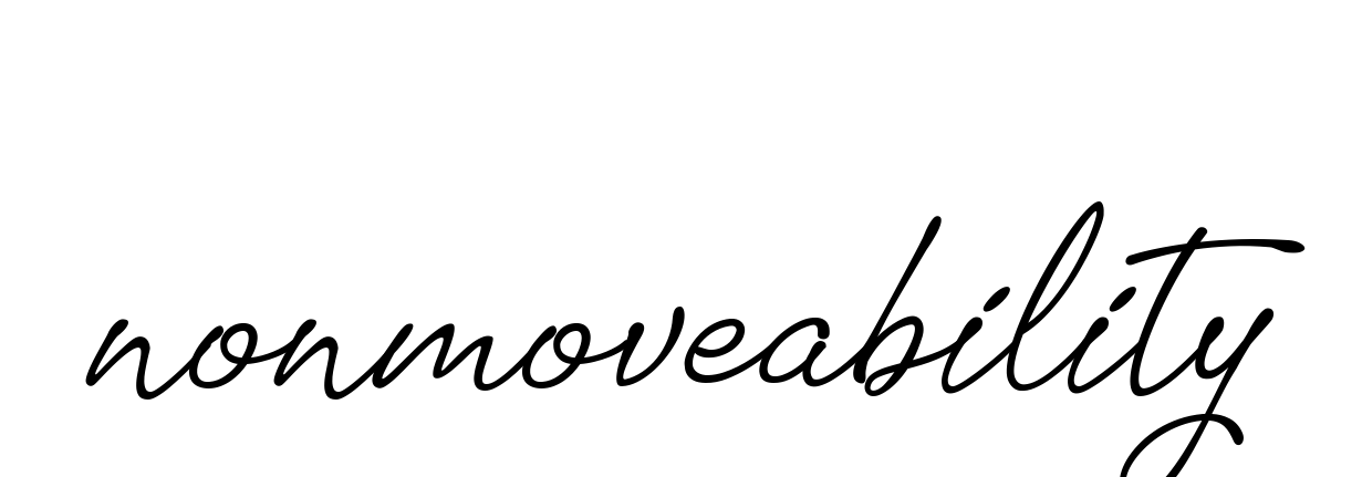 Nonmoveability signature