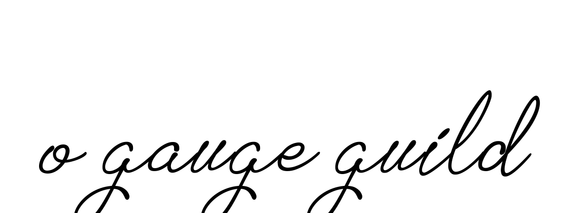 O-gauge-guild signature