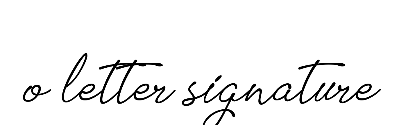 O-letter-signature signature