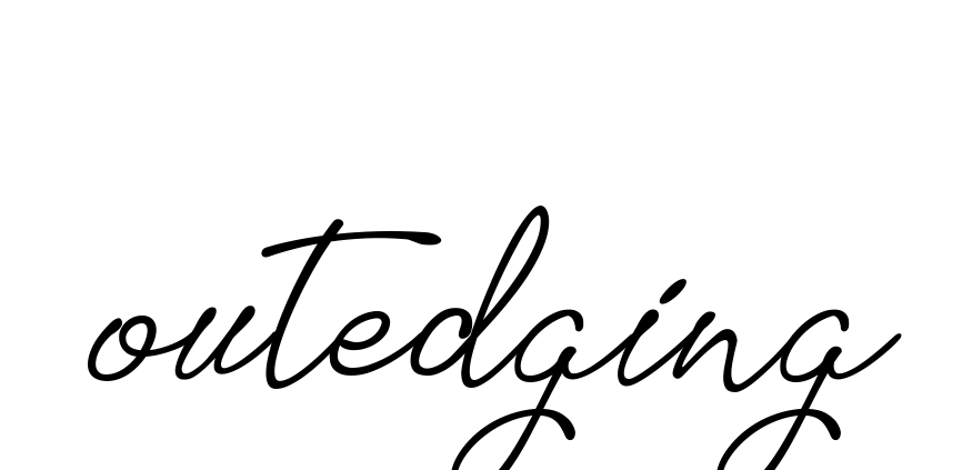 Outedging signature