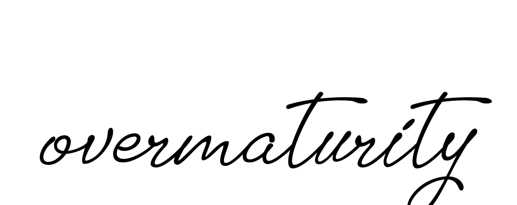 Overmaturity signature