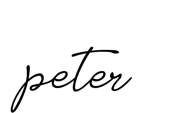 Peter- signature