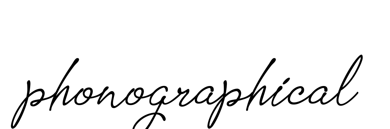 Phonographical signature