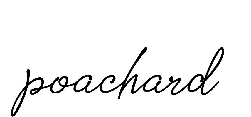 Poachard signature